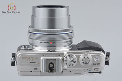 [Used] OLYMPUS Olympus PEN Lite E-PL7 14-42mm EZ Lens Kit Silver - Low Shutter Count