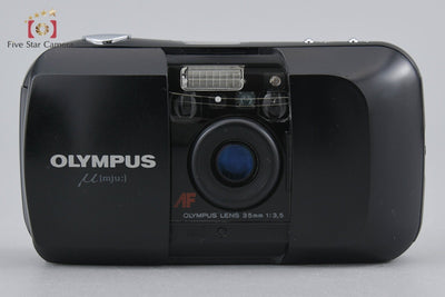 [Used] OLYMPUS Olympus μ [mju:] Black Compact Film Camera