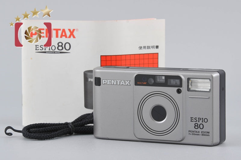 [Used] PENTAX Pentax ESPIO 80 Silver Compact Film Camera