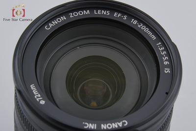 [Used] Canon EF-S 18-200mm f/3.5-5.6 IS