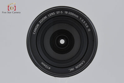 [Used] Canon EF-S 18-200mm f/3.5-5.6 IS