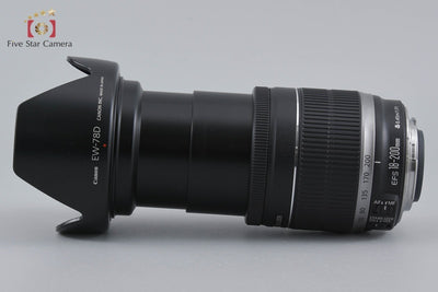 [Used] Canon EF-S 18-200mm f/3.5-5.6 IS
