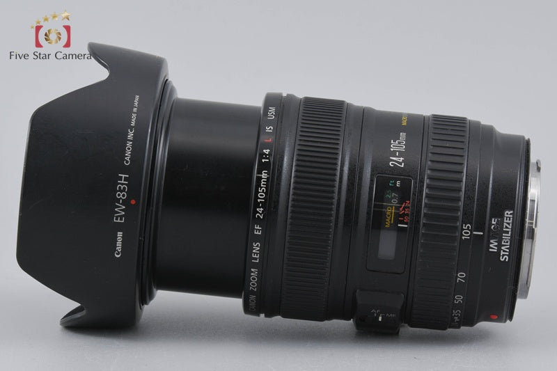 中古】Canon キヤノン EF 24-105mm f/4 L IS USM – Five Star Camera
