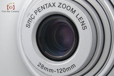 [Used] PENTAX Pentax ESPIO 120SWII Silver Compact Film Camera