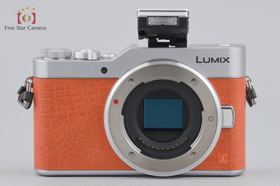 [Used] Panasonic LUMIX DC-GF9 Orange + G VARIO 12-32mm f/3.5-5.6 ASPH. MEGA O.I.S. H-FS12032 Low Shutter Count