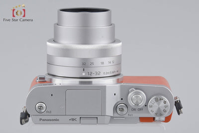 [Used] Panasonic LUMIX DC-GF9 Orange + G VARIO 12-32mm f/3.5-5.6 ASPH. MEGA O.I.S. H-FS12032 Low Shutter Count