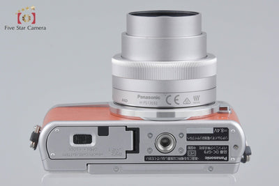 [Used] Panasonic LUMIX DC-GF9 Orange + G VARIO 12-32mm f/3.5-5.6 ASPH. MEGA O.I.S. H-FS12032 Low Shutter Count