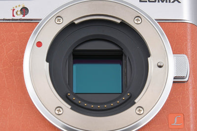 [Used] Panasonic LUMIX DC-GF9 Orange + G VARIO 12-32mm f/3.5-5.6 ASPH. MEGA O.I.S. H-FS12032 Low Shutter Count