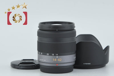 【中古】Panasonic パナソニック LUMIX G VARIO 14-42mm f/3.5-5.6 ASPH. MEGA O.I.S. H-FS014042