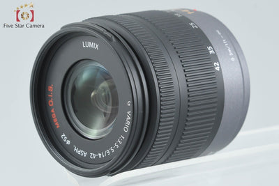 【中古】Panasonic パナソニック LUMIX G VARIO 14-42mm f/3.5-5.6 ASPH. MEGA O.I.S. H-FS014042