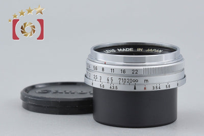 【中古】Canon キヤノン 25mm f/3.5 L39 ライカスクリューマウント