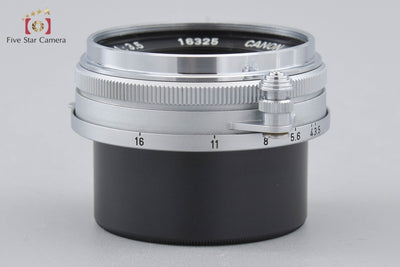 【中古】Canon キヤノン 25mm f/3.5 L39 ライカスクリューマウント