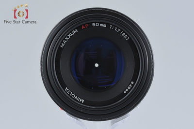 【中古】MINOLTA ミノルタ AF Maxxum 50mm f/1.7 旧タイプ
