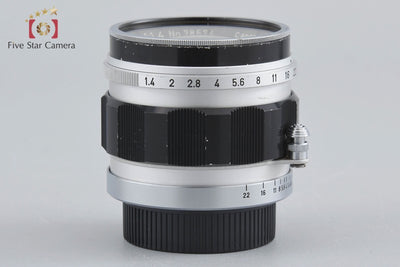 [Used] Canon 50mm f/1.4 L39 Leica Screw Mount