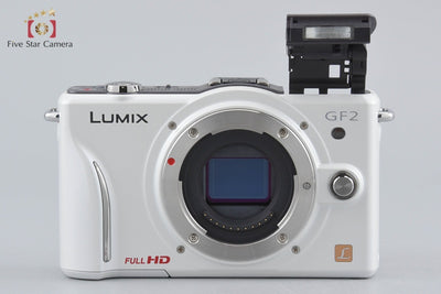 [Used] Panasonic LUMIX DMC-GF2 White Mirrorless Interchangeable Lens Camera - Low Shutter Count