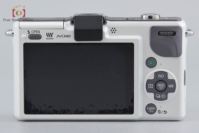 [Used] Panasonic LUMIX DMC-GF2 White Mirrorless Interchangeable Lens Camera - Low Shutter Count