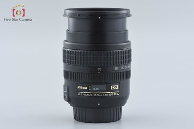 【中古】Nikon ニコン AF-S DX NIKKOR 18-70mm f/3.5-4.5 G ED