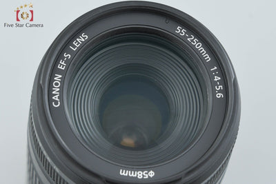 【中古】Canon キヤノン EF-S 55-250mm f/4-5.6 IS