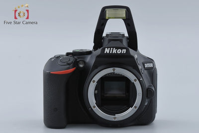 [Used] Nikon D5500 Black Double Zoom Kit - Low Shutter Count, With Original Box