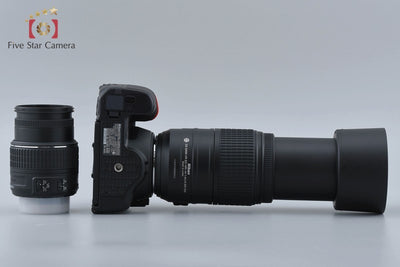 [Used] Nikon D5500 Black Double Zoom Kit - Low Shutter Count, With Original Box