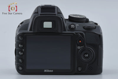 [Used] Nikon D3100 18-55 VR Lens Kit Black