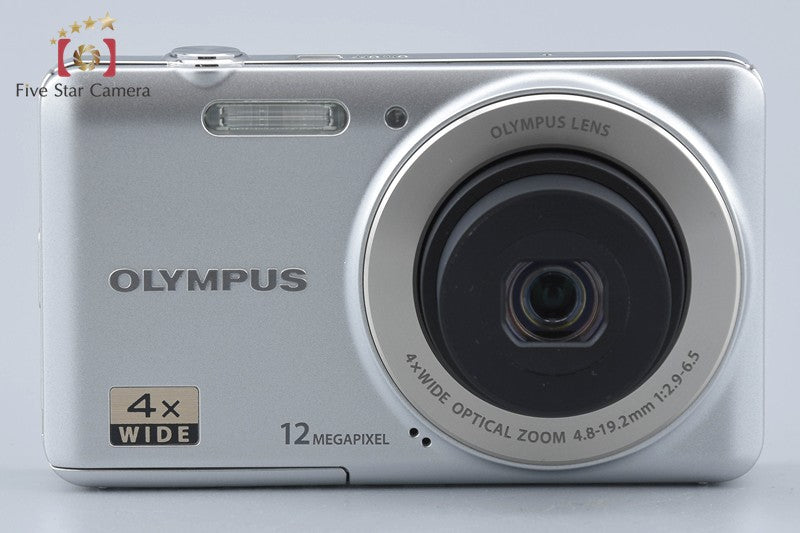 動作確認済み】OLYMPUS VG-110 デジタルカメラ シルバー 中古】OLYMPUS