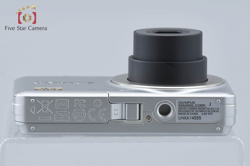 ◻︎スマホ転送OK◻︎オリンパス VG-110 SDカード付き シルバー色 撮ってすぐスマホ転送OK】 ✨Olympus VG-110✨動作確認済❤️