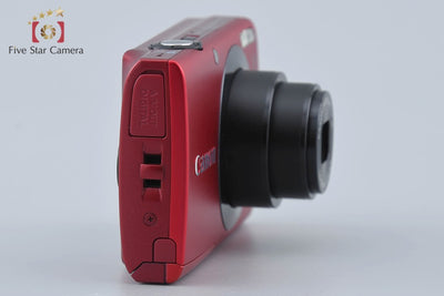 [Used] Canon PowerShot A3400 IS Red Compact Digital Camera with Original Box