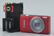 [Used] Canon IXY 160 Red Compact Digital Camera