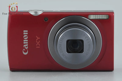 [Used] Canon IXY 160 Red Compact Digital Camera