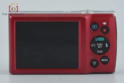 [Used] Canon IXY 160 Red Compact Digital Camera