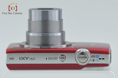 [Used] Canon IXY 160 Red Compact Digital Camera