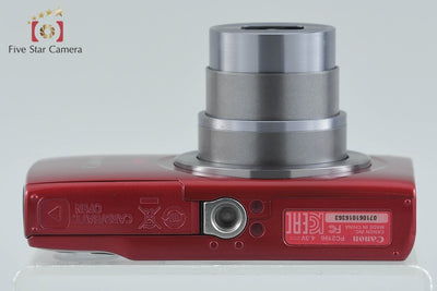 [Used] Canon IXY 160 Red Compact Digital Camera