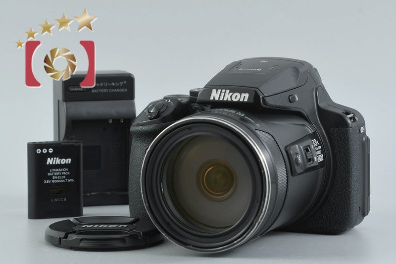 [Used] Nikon COOLPIX P900 Black Compact Digital Camera