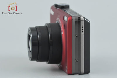 [Used] Nikon COOLPIX S6000 Flash Red Compact Digital Camera