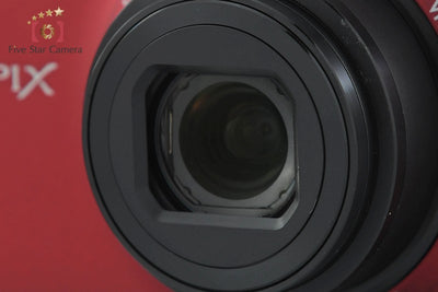 [Used] Nikon COOLPIX S6000 Flash Red Compact Digital Camera