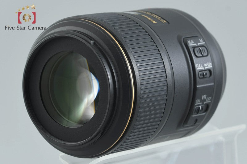 中古】Nikon ニコン AF-S MICRO NIKKOR 105mm f/2.8 G ED VR – Five