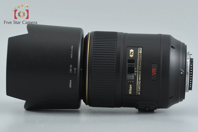 中古】Nikon ニコン AF-S MICRO NIKKOR 105mm f/2.8 G ED VR – Five