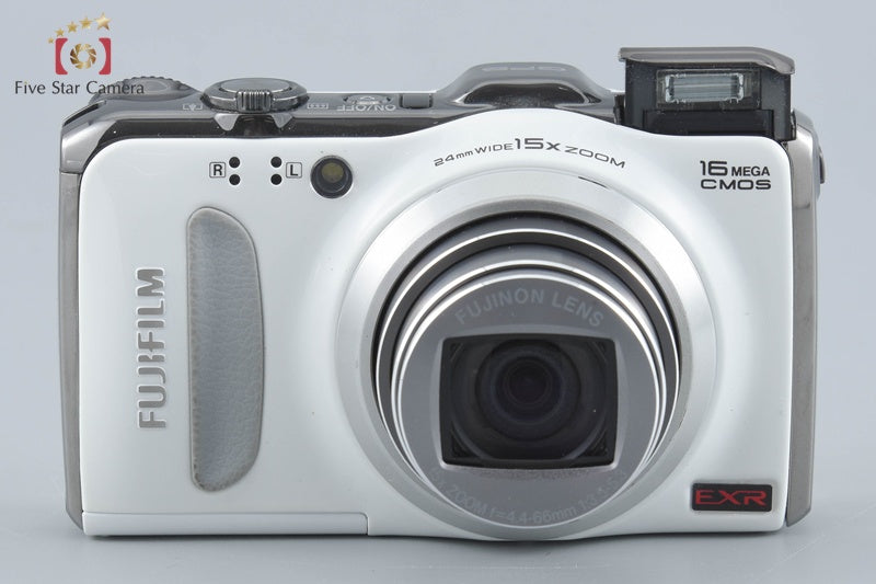 中古】FUJIFILM 富士フイルム FINEPIX F600EXR ホワイト コンパクト