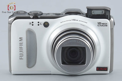 【中古】FUJIFILM 富士フイルム FINEPIX F600EXR ホワイト コンパクトデジタルカメラ 元箱付き