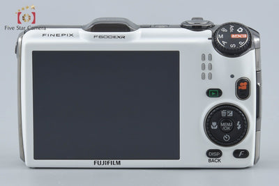 【中古】FUJIFILM 富士フイルム FINEPIX F600EXR ホワイト コンパクトデジタルカメラ 元箱付き