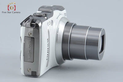 【中古】FUJIFILM 富士フイルム FINEPIX F600EXR ホワイト コンパクトデジタルカメラ 元箱付き