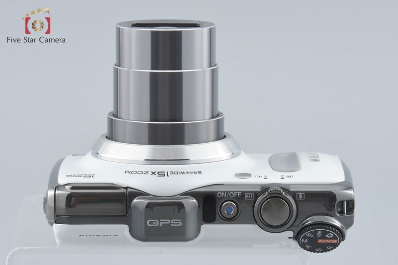中古】FUJIFILM 富士フイルム FINEPIX F600EXR ホワイト コンパクト