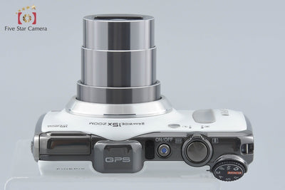 【中古】FUJIFILM 富士フイルム FINEPIX F600EXR ホワイト コンパクトデジタルカメラ 元箱付き