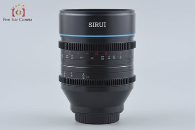 【中古】SIRUI シルイ 35mm T2.9 Anamorphic FF1.6x ソニーEマウント用 元箱付き