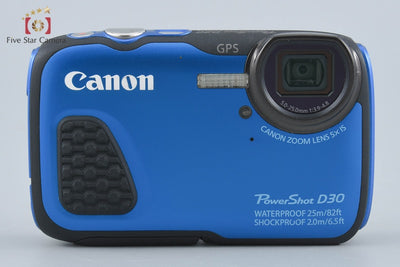 【中古】Canon キヤノン PowerShot D30 コンパクトデジタルカメラ