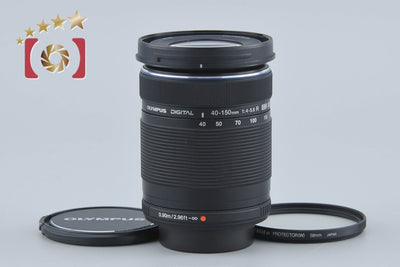 【中古】OLYMPUS オリンパス M.ZUIKO DIGITAL ED 40-150mm f/4-5.6 R ブラック