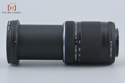 【中古】OLYMPUS オリンパス M.ZUIKO DIGITAL ED 40-150mm f/4-5.6 R ブラック