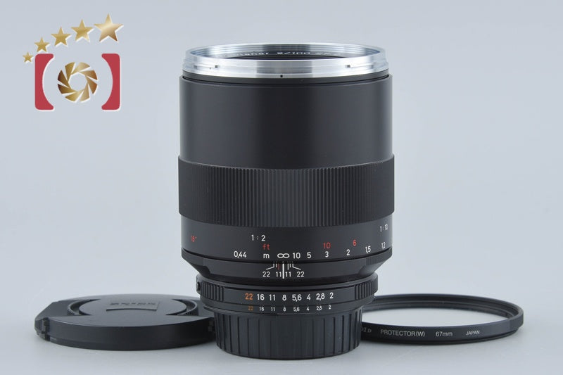 【中古】Carl Zeiss カールツァイス Makro-Planar 100mm f/2 ZF.2 T* ニコン用