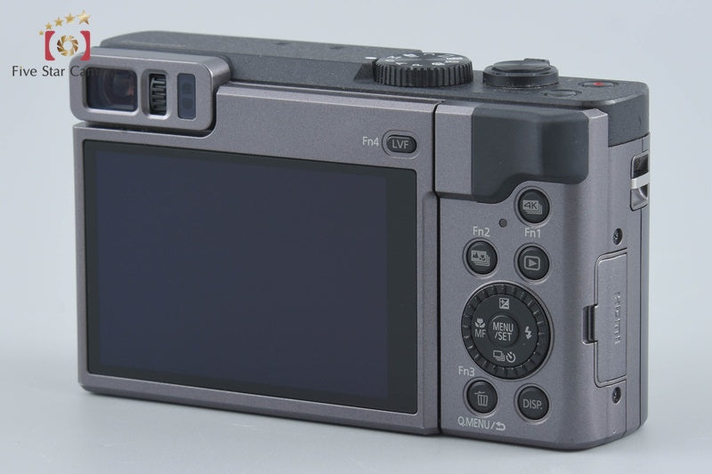 中古】Panasonic パナソニック LUMIX DC-TZ90 ブラック コンパクト